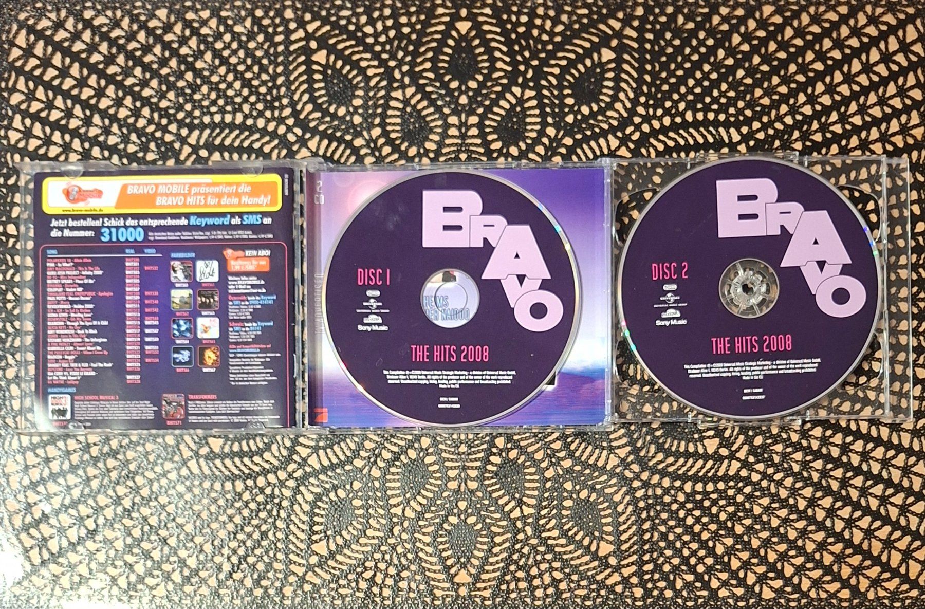 CD: Bravo Hits - The Hits 2008, 2CD Hit Compilation Sampler 2008 – Usato da Amriswil venduto da Celini3 2