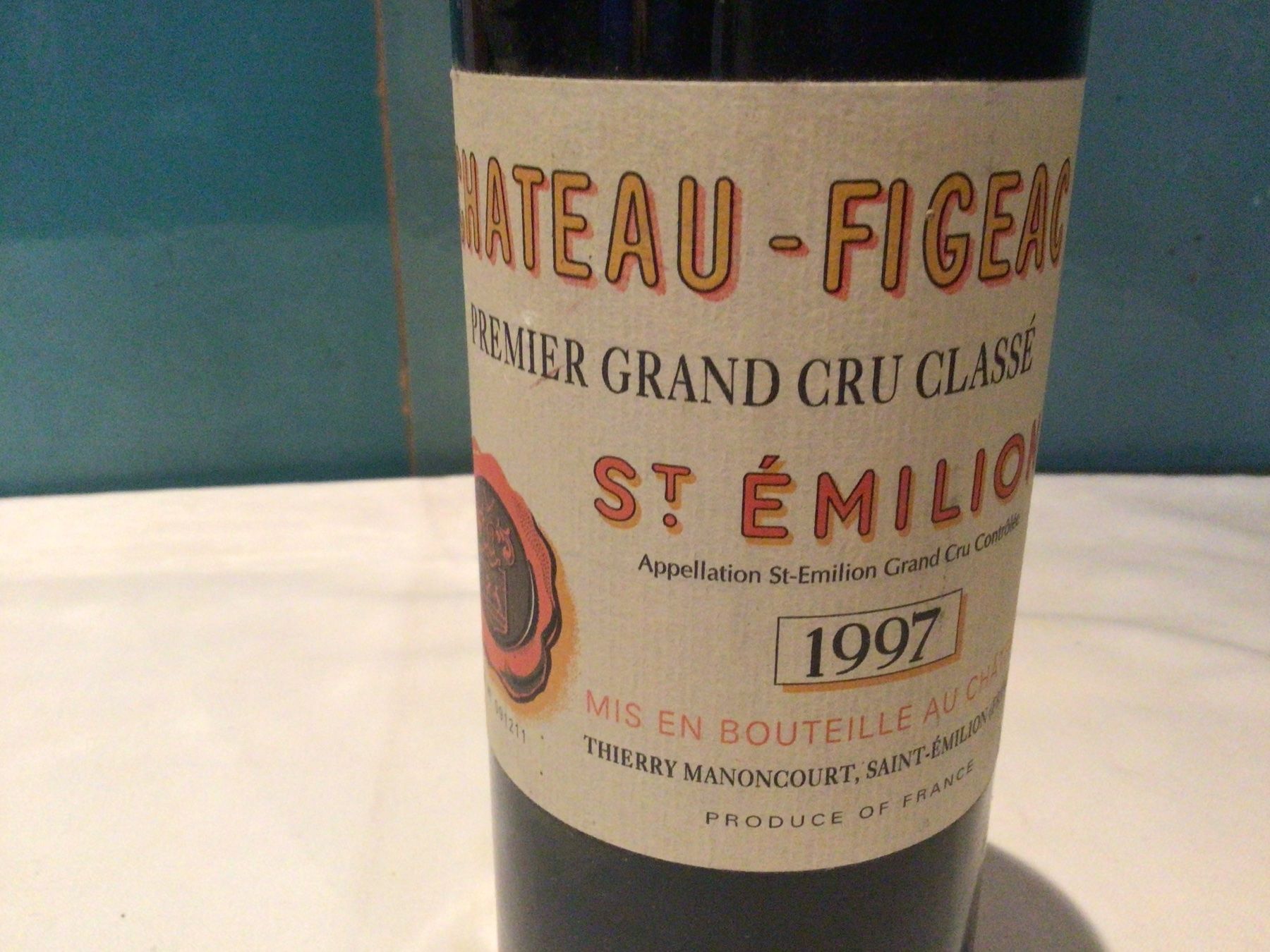 Vino: Chateau Figeac 1997 – Usato da Schleinikon venduto da Laegern99 2