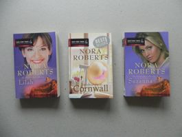 3 Taschenbücher Nora Roberts Liebesroman 2 x 1. Auflage 2009