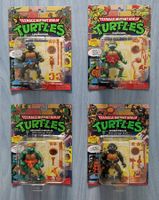 Turtles Action Figuren m. Panzerfach TMNT Set Playmates Toys