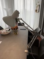 Schreibtischlampe Klemmlampe weiss verstellbar & gut erhalte