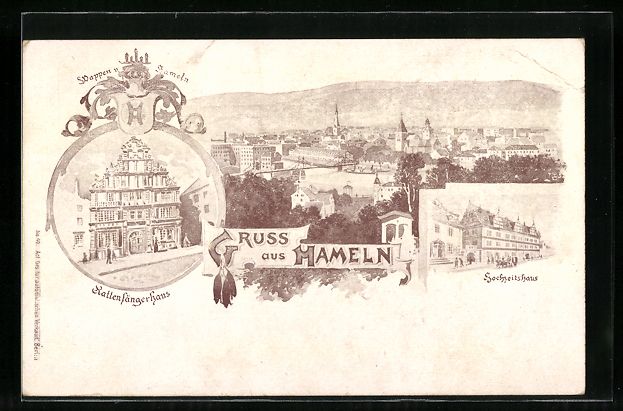 Ganzsachen: Ganzsache PP9F45 /01: Hameln, Rattenfän – Gebraucht aus Berlin von bartko-reher