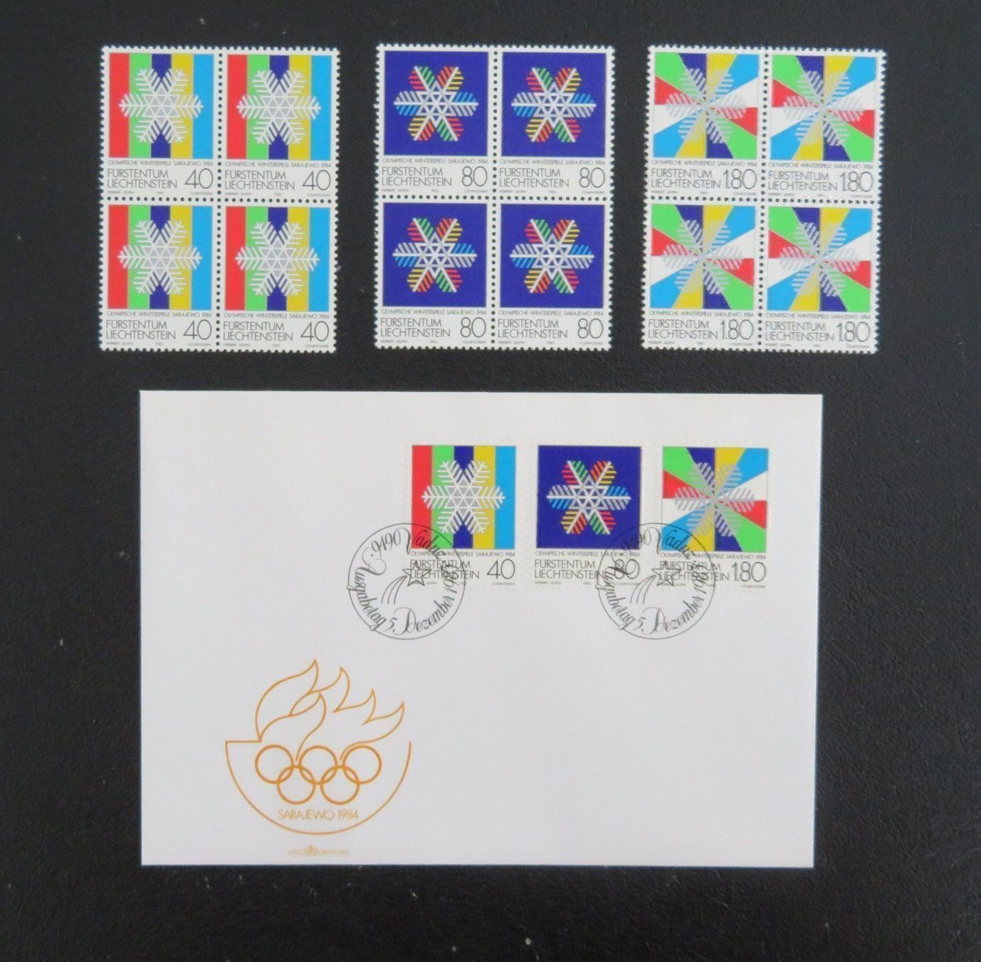 Tutti i francobolli: Set Olymp. Winterspiele Sarajevo 1983 – Nuovo (secondo la descrizione) da Lachen SZ venduto da peace0