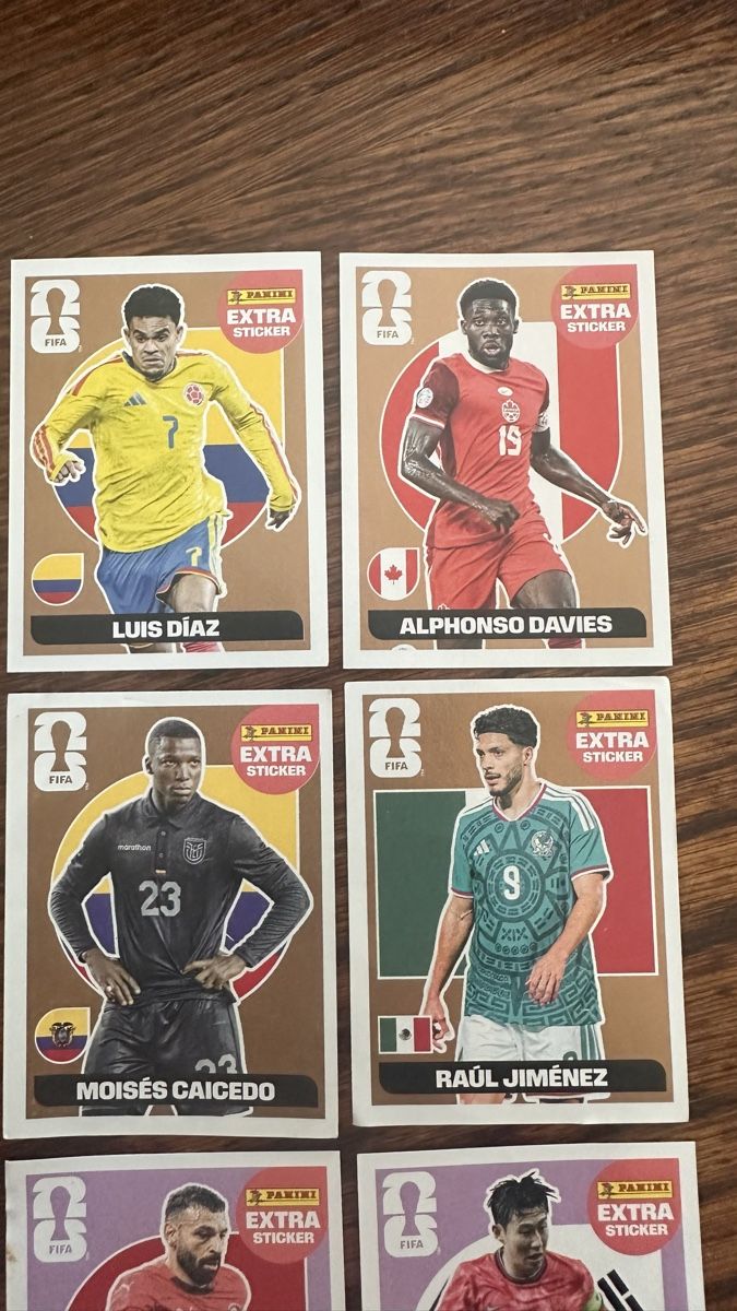 Panini Cartes à collectionner: 6 Legends Extra Stickers Panini  – Neuf (Voir description) à Oberrieden par jon_5cl2 1