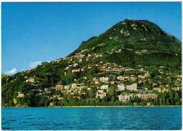 Cartoline postali: Lugano-Castagnola - Monte Brè – Usato da Binningen venduto da Mountainrider