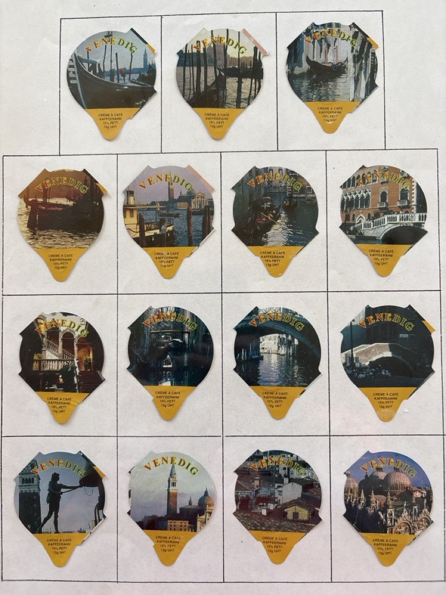 Kaffeerahmdeckel: Kaffershm Deckeli Sammlung / Venedig / Venezia – Gebraucht aus Rümlang von baselsale1 1