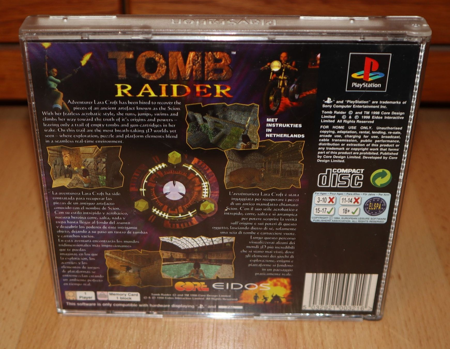Sony Spiele: TOMB RAIDER - PLATINUM Version --- PAL --- SONY PlayStation – Gebraucht aus Ochlenberg von on3x 1