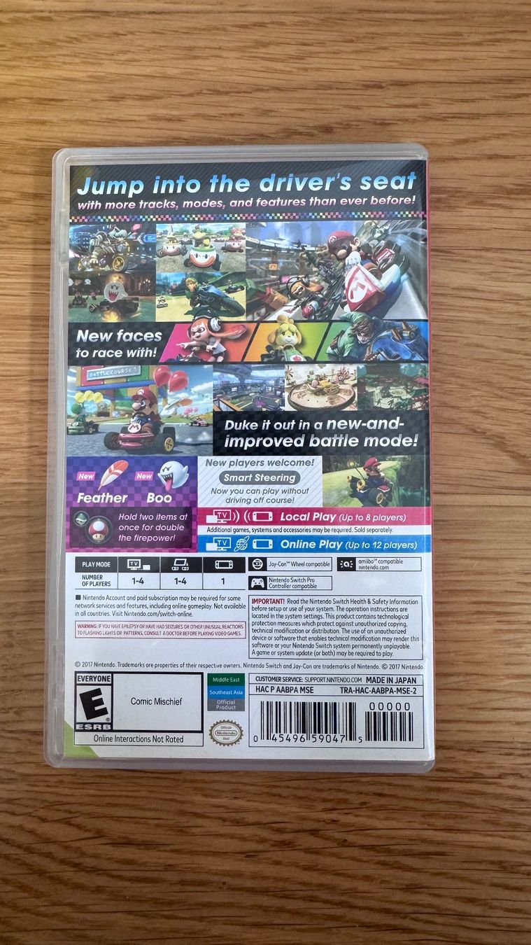 Giochi: Mario Kart 8 Deluxe – Usato da Wädenswil venduto da fabtastic 1