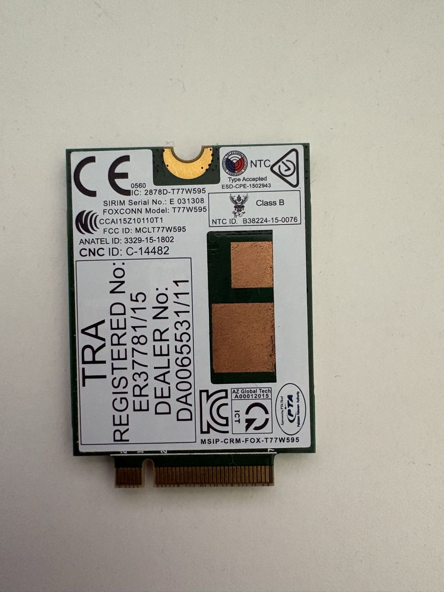 Hewlett Packard Componenti elettronici: HP lt4120 LTE WWAN M.2 Module (T77W595) – Usato da Dietikon venduto da sch_gh9g 1