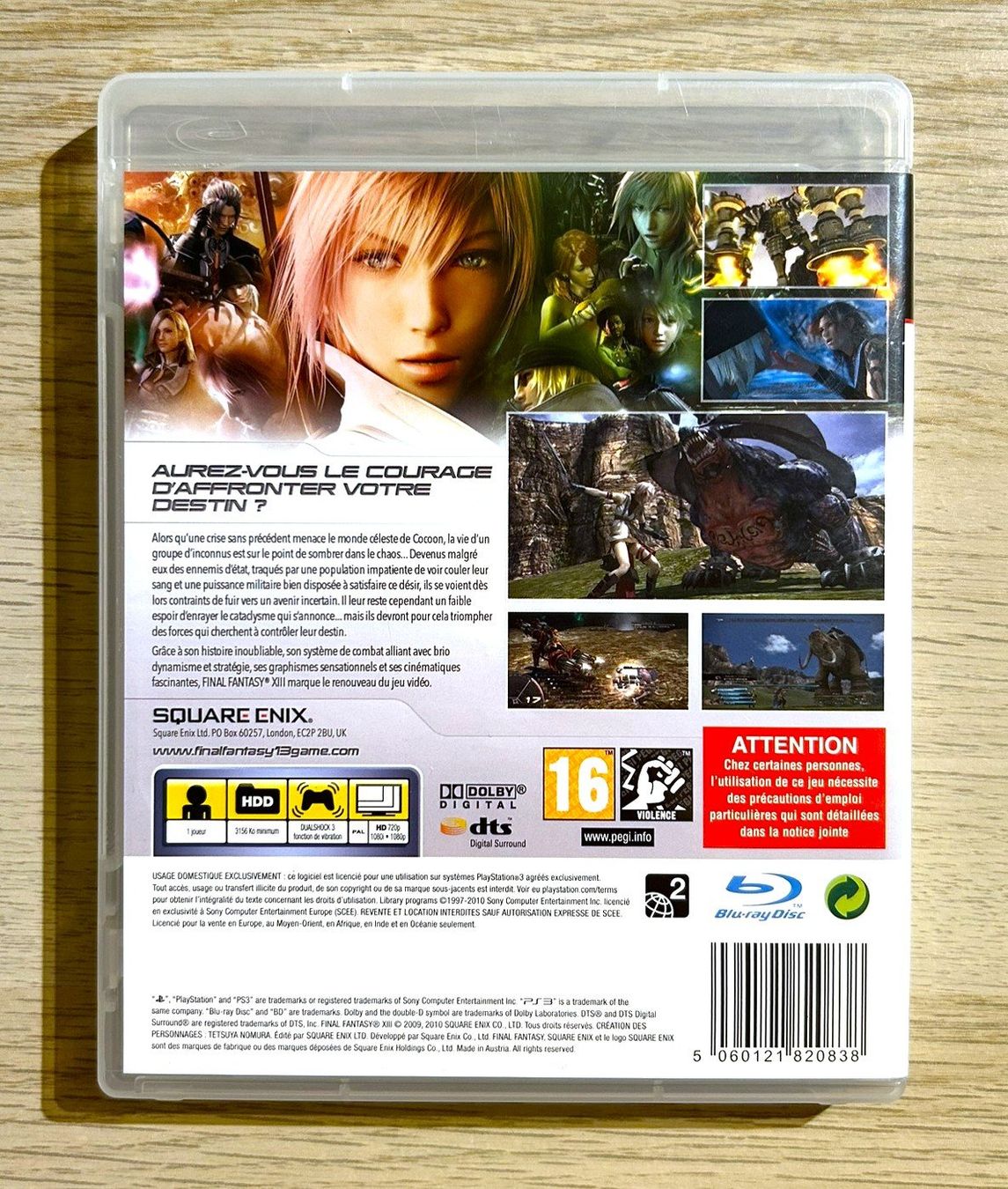 Sony Giochi: Final Fantasy XIII PS3 – Usato da St. Gallen venduto da Alpine.Arcade 1