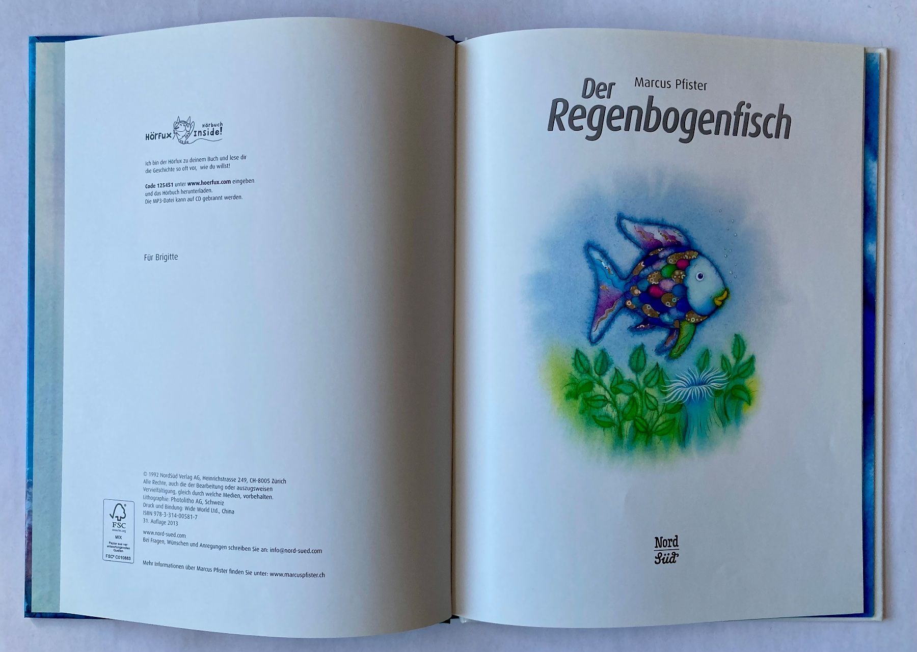 Livres: Der Regenbogenfisch – Neuf (Voir description) à Bubendorf par Alpenheidi 3
