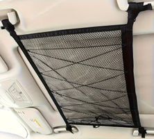 4× Auto Dachnetz 90×65 cm – Aufbewahrungsnetz – neu
