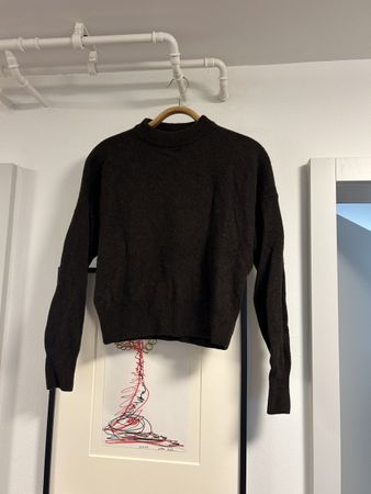 Uniqlo x Comptoir des Cotonniers Pullover braun Grösse S