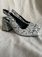 M&S Slingpumps Schlangenmuster, Gr. 39, nie getragen!