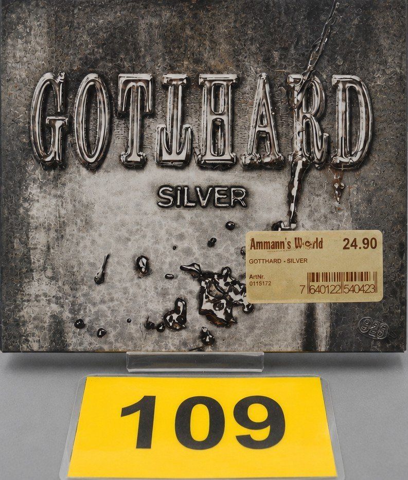 CD: CD Gotthard "Silver", Nr. 109 – Nuovo e nell'imballaggio originale da Kottwil venduto da Crazyrolf