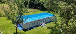 Gigantischer Bestway Pool 956x488 inkl. Zubehör ab CHF 1.00.