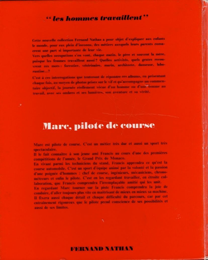 Libri: Marc, pilote de course – Usato da Riehen venduto da BMCLASSICS 1