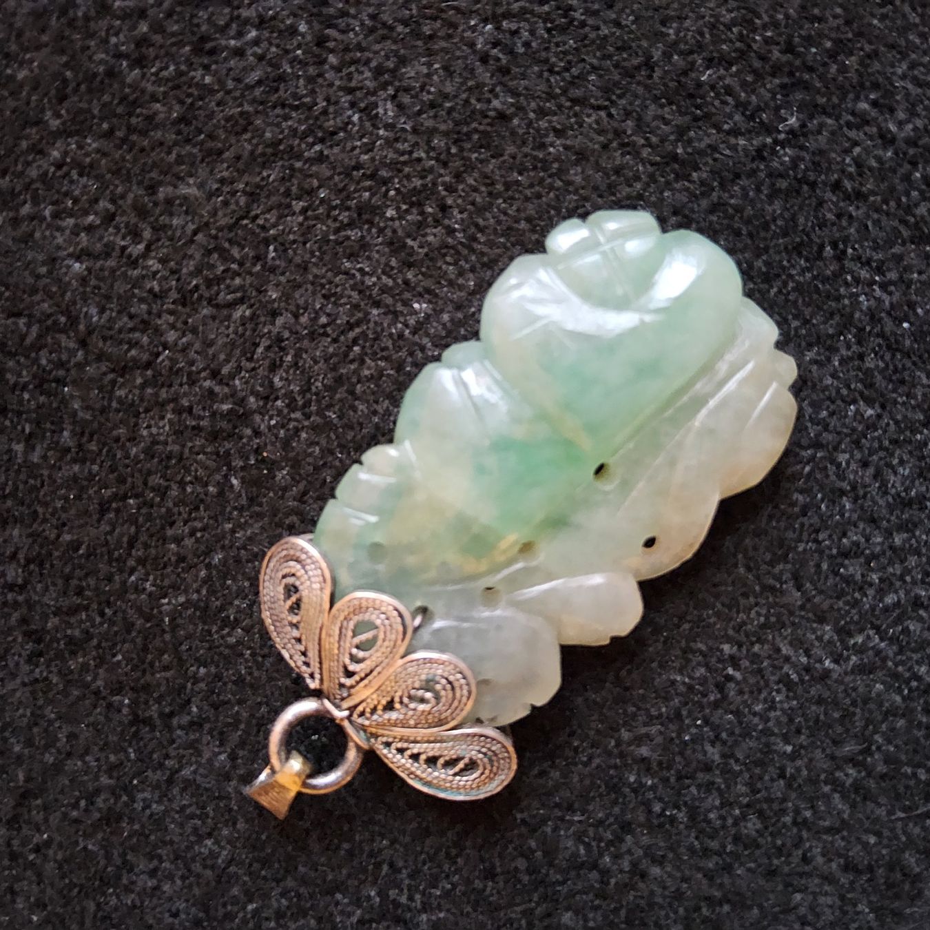 Pendentifs: Antiker Silber 800 Jade Anhänger CHINA – D'occasion à Zürich par helsan 6