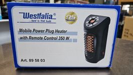 Westfalia Heizlüfter mit Fernbedienung 350 W