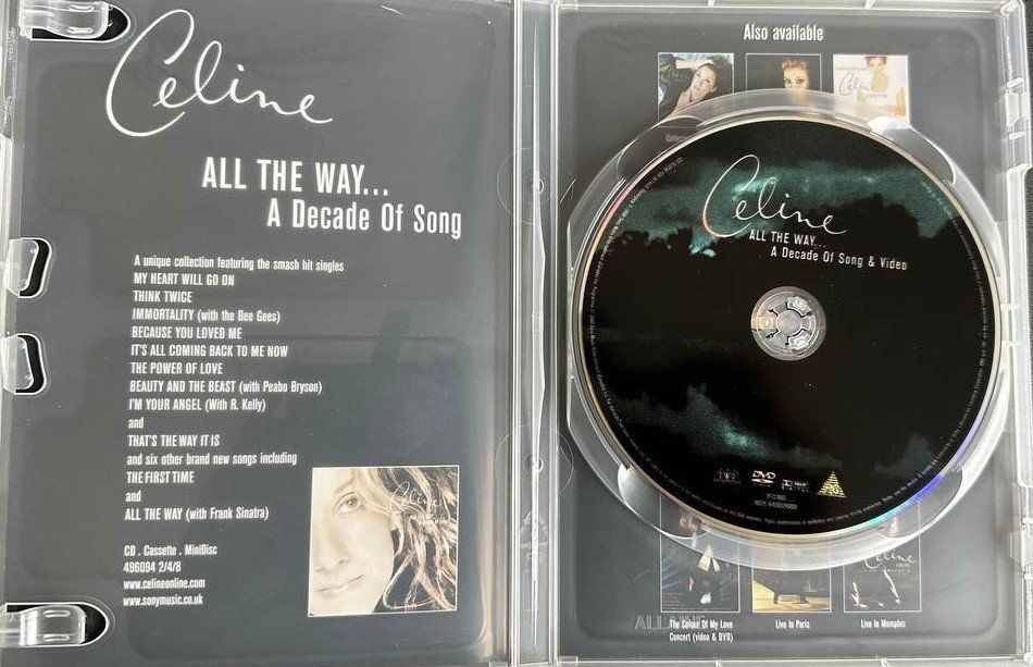 Tutti i DVDs: Celine Dion: All The Way DVD – Usato da Beringen venduto da Mantafisch1 2