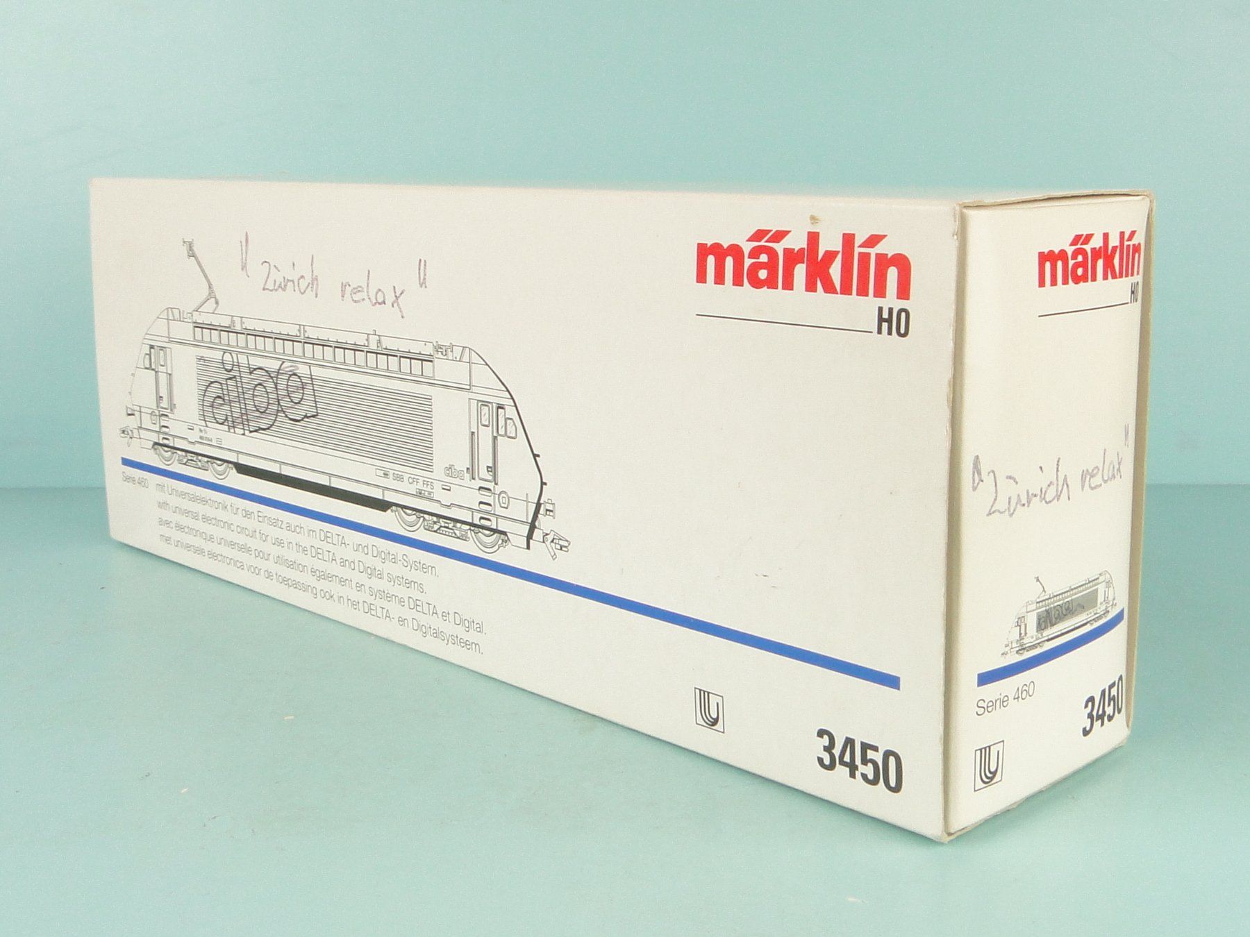 Märklin Modellini di ferrovie: Märklin 34615 SBB 460 Relax, Digital – Usato da Bülach venduto da cann11 2