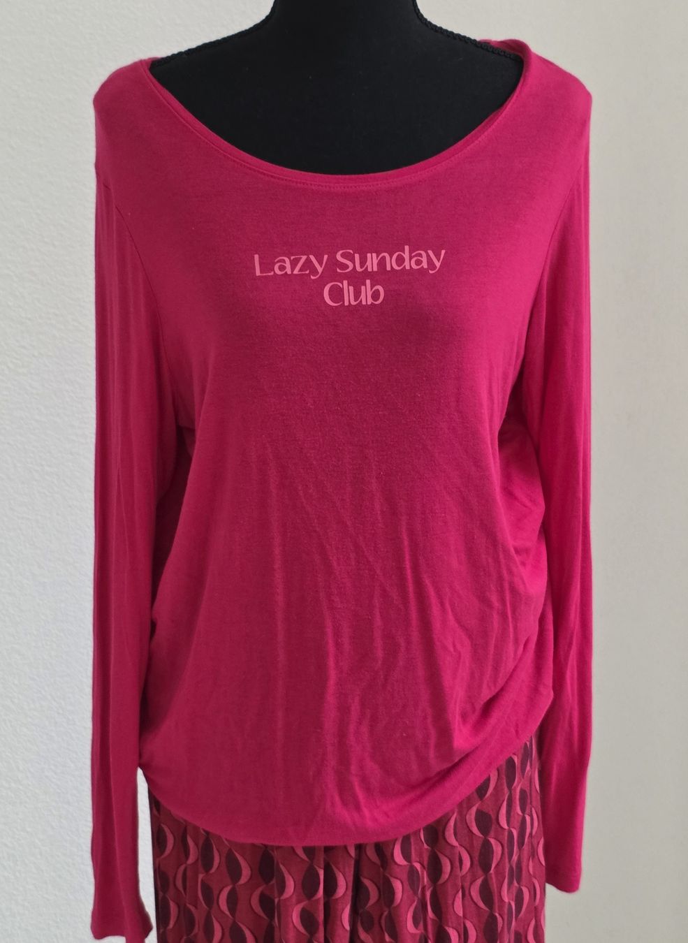 Negligees & Pigiami: Pyjamaset langarm Pink Grösse M – Usato da Rheinsulz venduto da Gilea 1