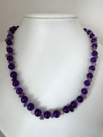 Aktion/ Halskette Achat, Amethyst.