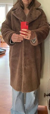 STAND STUDIO Camille Cocoon Coat  Gr. 36  Faux Fur