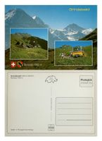 Grindelwald Bussalp Autoverkehr AVG Bus Postauto FBW 50U PTT