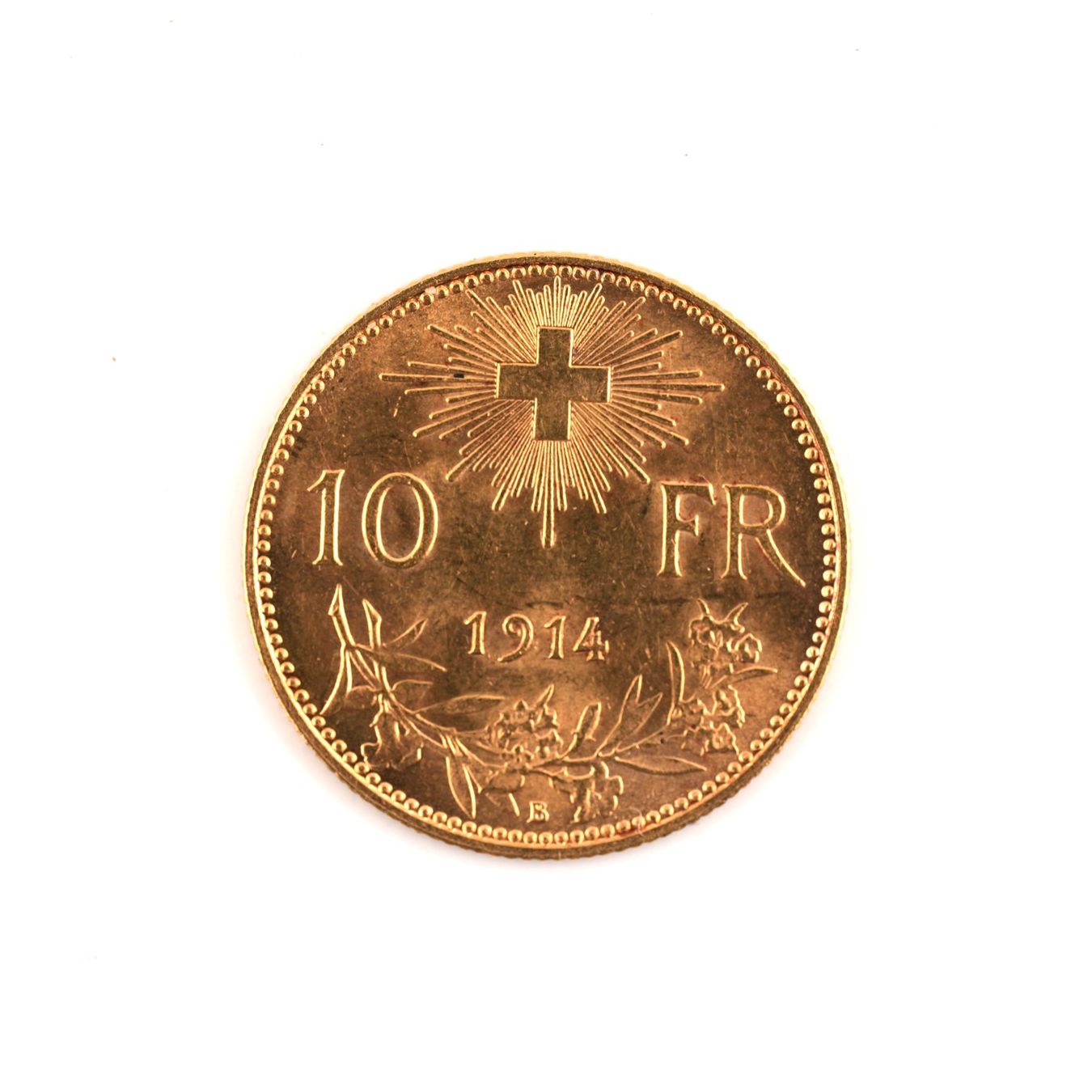 Tutti le monete: Goldvreneli 10Fr 1914 – Usato da Basel venduto da Vip24