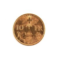Goldvreneli 10Fr 1914