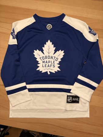 Gr120 Eishockey Trikot Toronto Maple Leafs blau neu