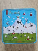 Boîte Villars, collectionneur décor vache suisse, vintage!