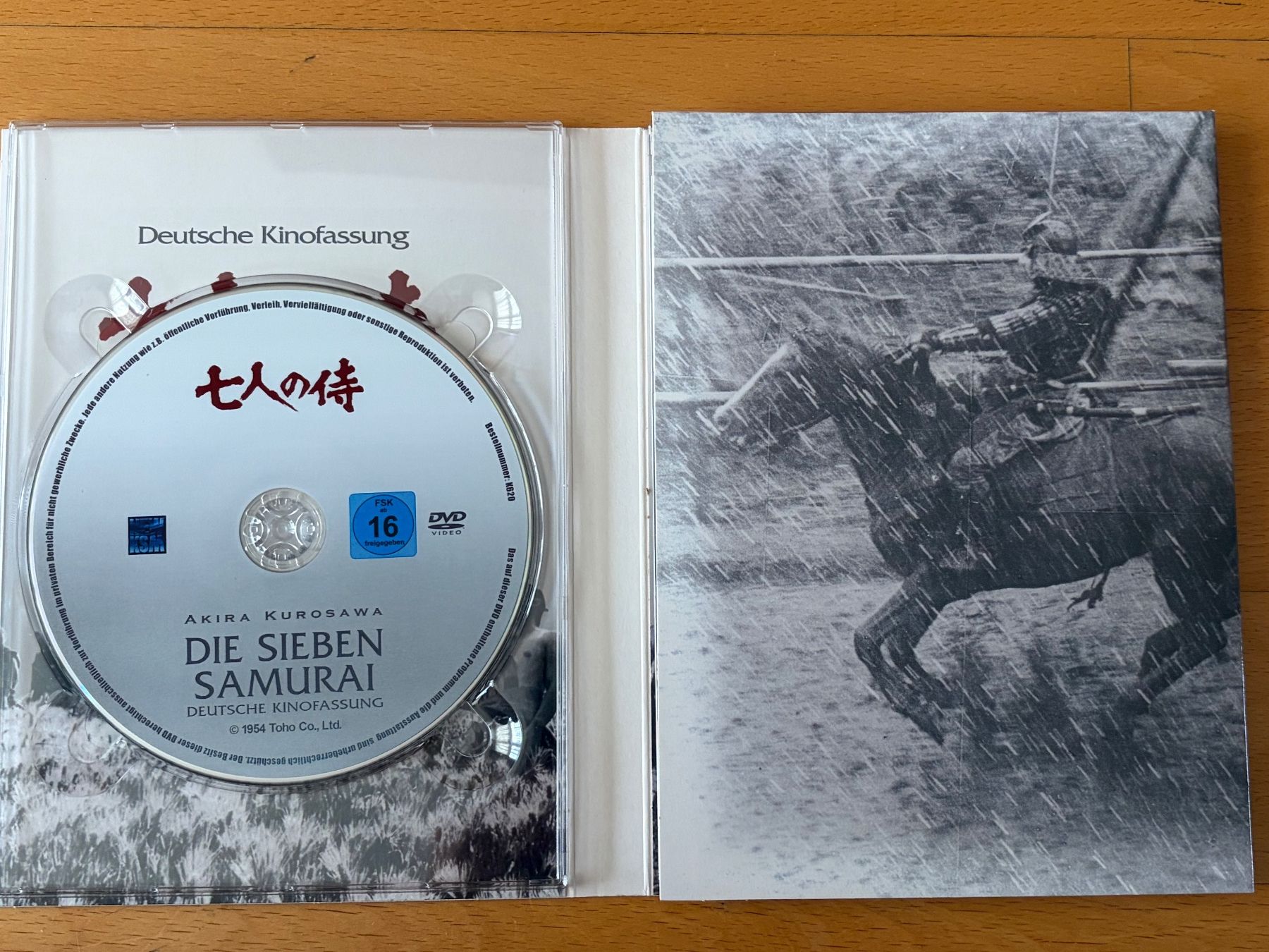 Tutti i DVDs: Die Sieben Samurai – Usato da Egg b. Zürich venduto da Luckybilly 3
