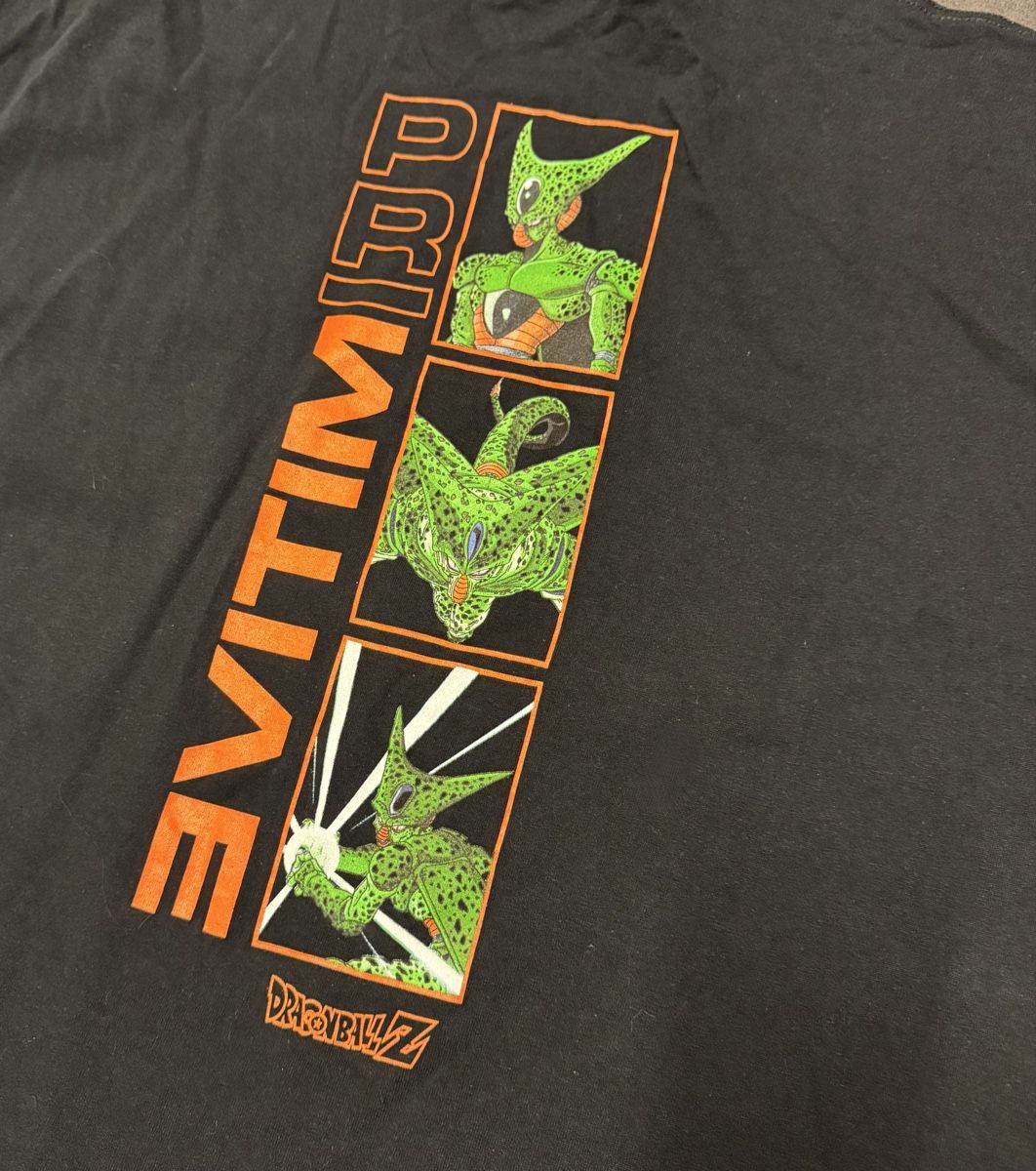 T-shirt:  Primitive Dragon Ball Z "Cell Forms" Shirt Gr.XL – Usato da Herisau venduto da Seyashop1 3