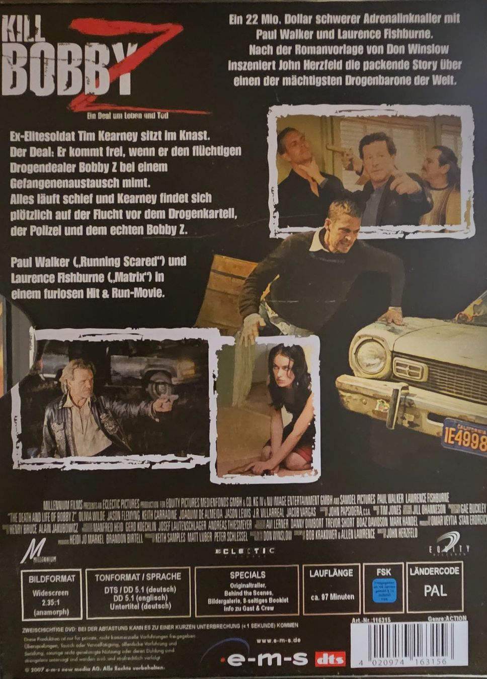 Tous les DVDs: Kill Bobby Z – D'occasion à Wahlen b. Laufen par Cg10 1