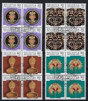 1992 Pro Patria Viererblocks ET.     9843