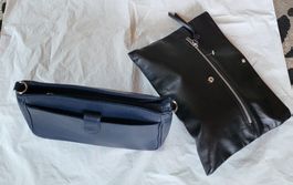 2  Sacs à main en cuir véritable  Tendance! sans bandoulière