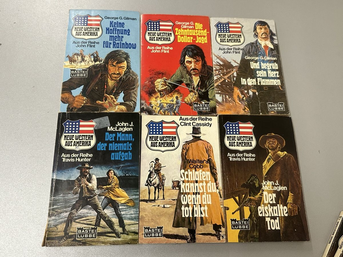 Bücher: Western-Romane, Bastei-Lübbe, Vintage – Gebraucht aus Deitingen von Himhip