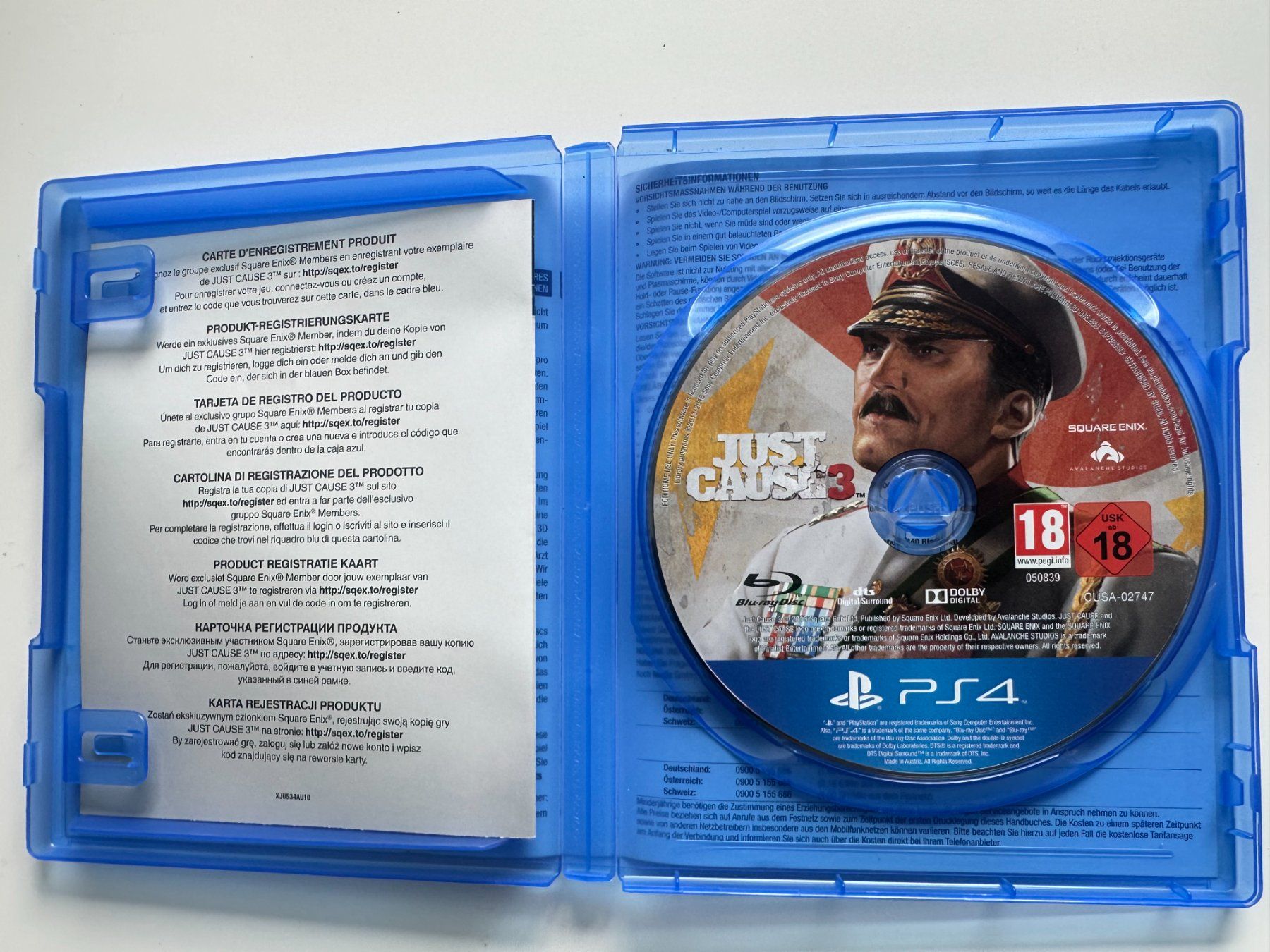 Sony Giochi: Just Cause 3, Sony Playstation 4, PS4, PS5 – Usato da Couvet venduto da nay_prh5 1