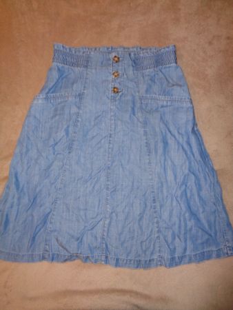 Jeans Rock Esprit blau Grösse 34, sehr guter Zustand!