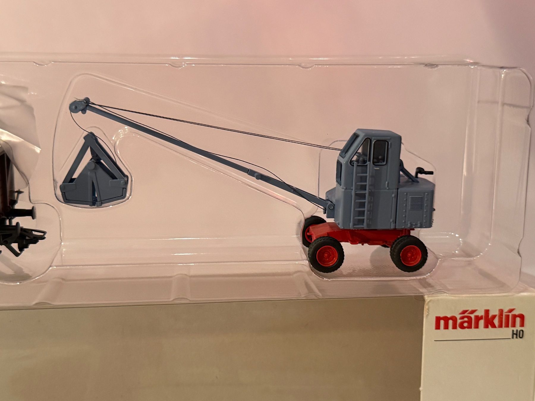 MÄRKLIN 47952 Spur H0: DB E-12 725 719 Fuchs-Bagger, Ep.III (Neu ...