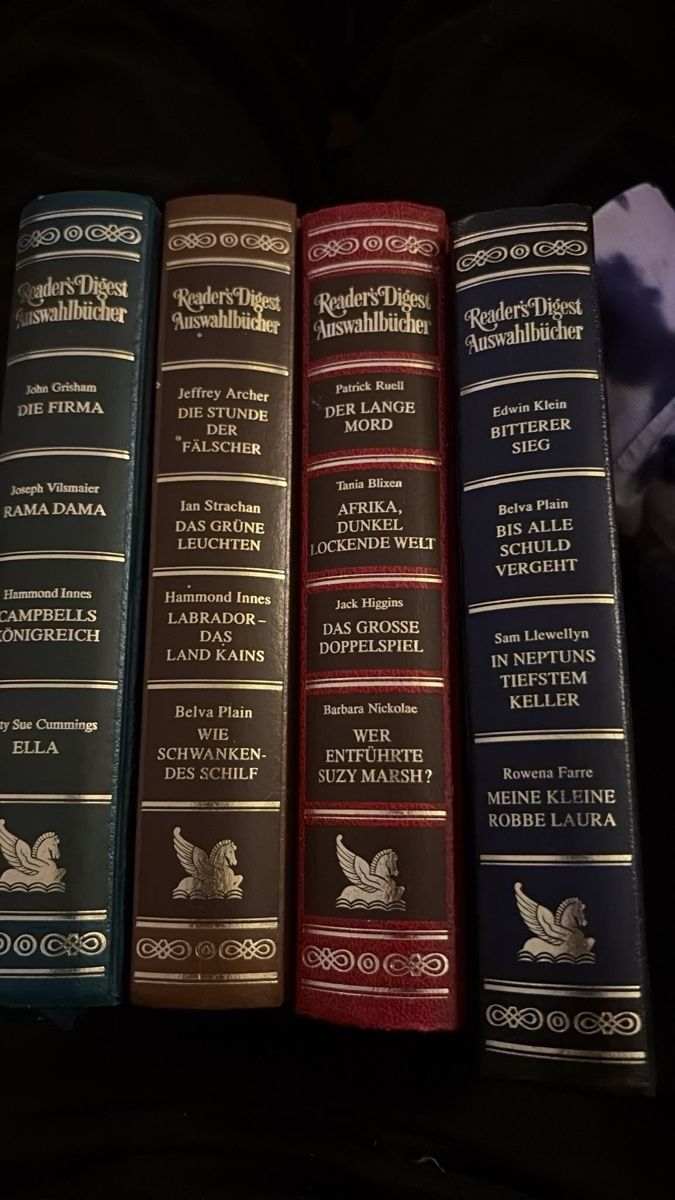Libri: 4 Reader's Digest Auswahlbücher – Nuovo (secondo la descrizione) da Zürich venduto da jilblue