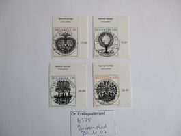 Voll Ort Ersttagsstempel 6375 Beckenried