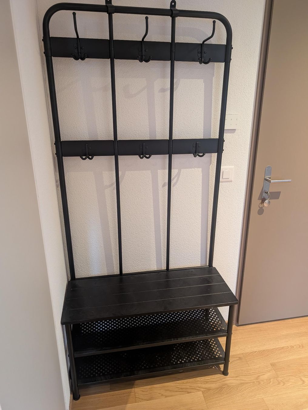 Ikea Porte manteau: IKEA PINNIG coat rack with shoe bench  – Neuf (Voir description) à Hedingen par oli_jhl5 1
