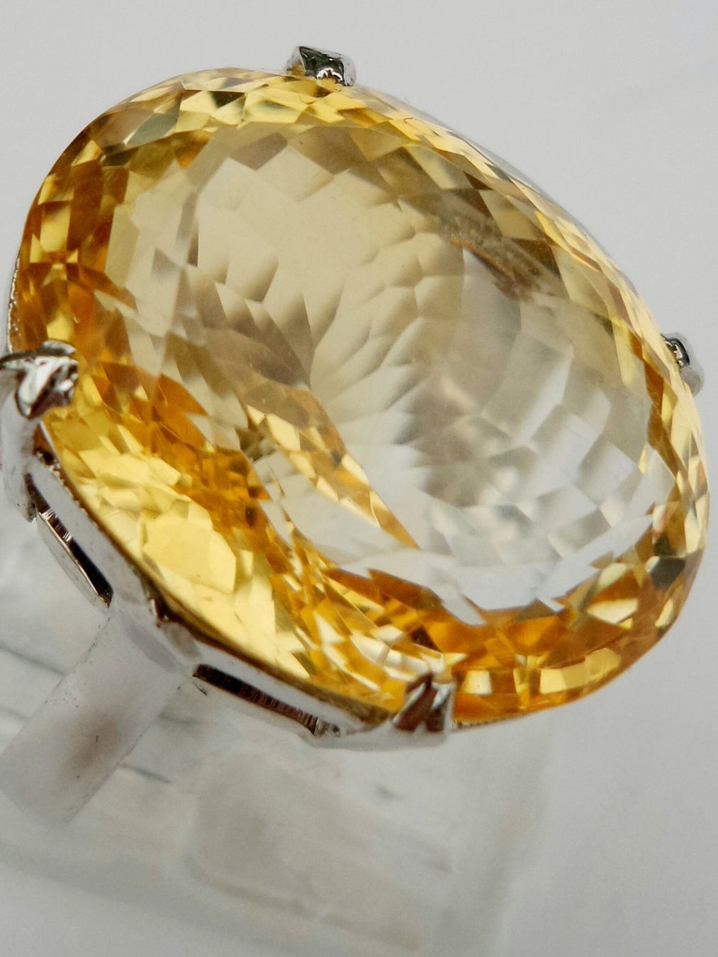 Ringe: Citrin Solitaire Ring – Neu (gemäss Beschreibung) aus Zürich von Benedikt21 4
