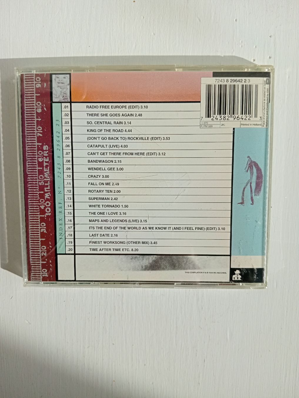 CDs: R.E.M. – Singles Collected CD (1994) I.R.S. – Gebraucht aus Allschwil von Evgeniia78 2