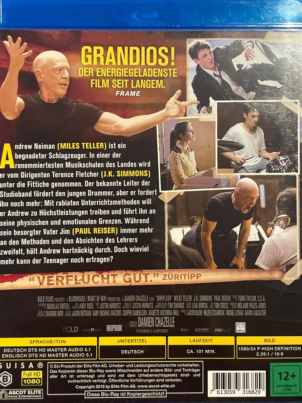Tutti i DVDs: Whiplash  (2014) – Nuovo (secondo la descrizione) da Waldenburg venduto da Gonzo8 1