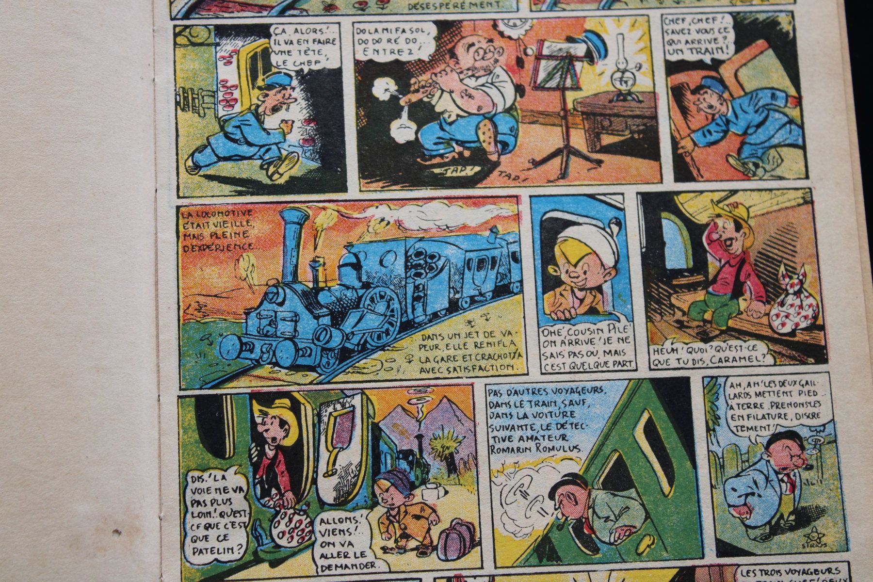 Fumetti: Caramel et Romulus BD Editions J. Dupuis – Usato da Colombier NE venduto da jeventph 4
