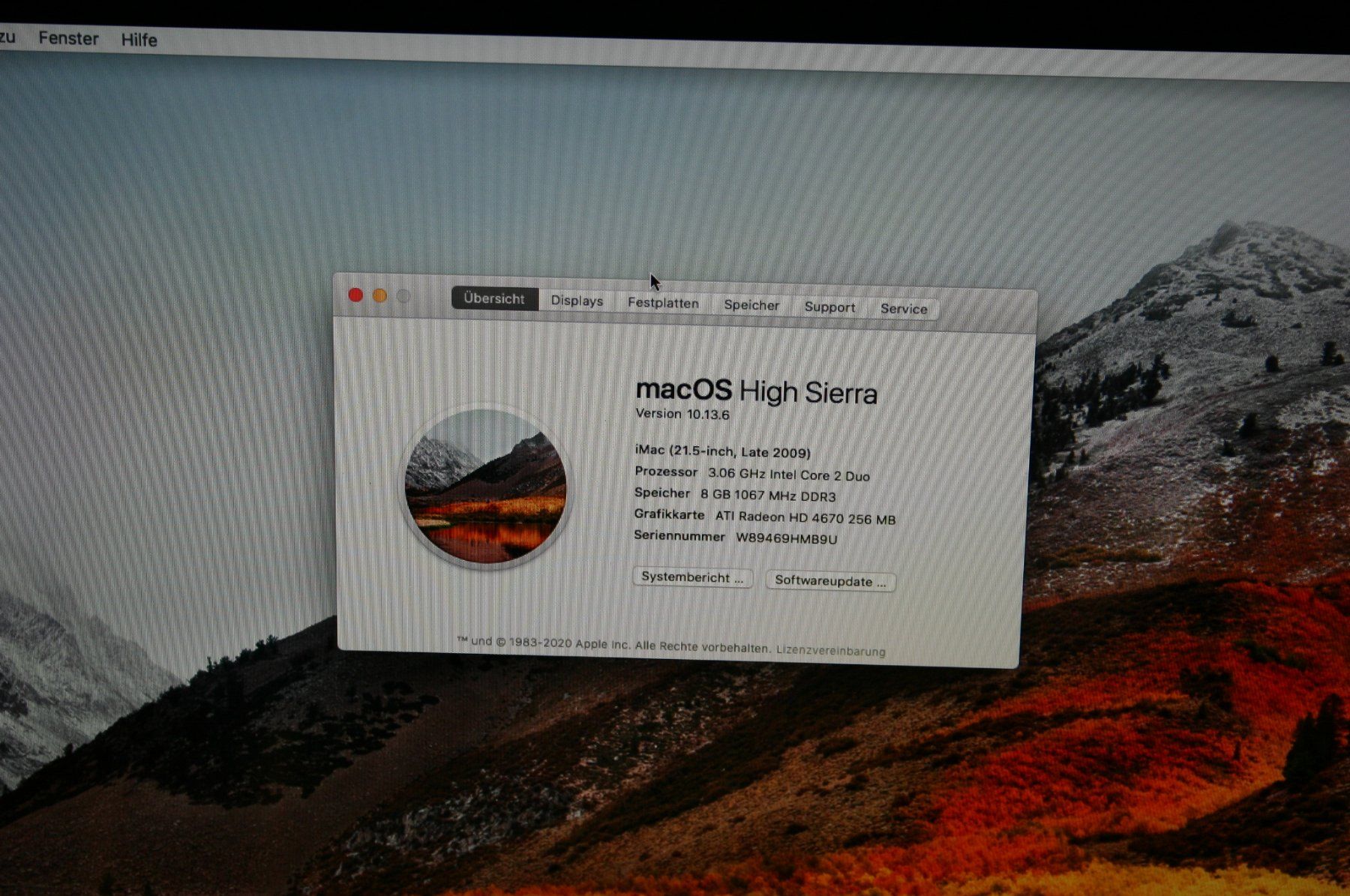 Apple PCs: iMAC 21.5 Zoll inkl. Office 2019 – Gebraucht aus Stettlen von  2